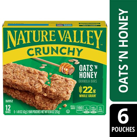 Nature Valley Crunchy Bars in Granola Bars - Walmart.com