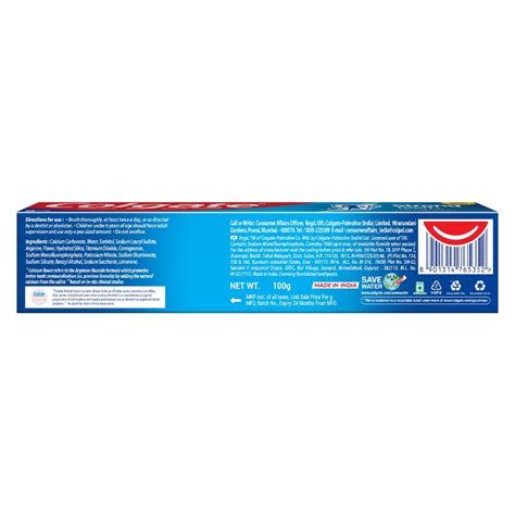 Colgate Dental Cream Anticavity Toothpaste, 100 gm Price, Uses, Side ...
