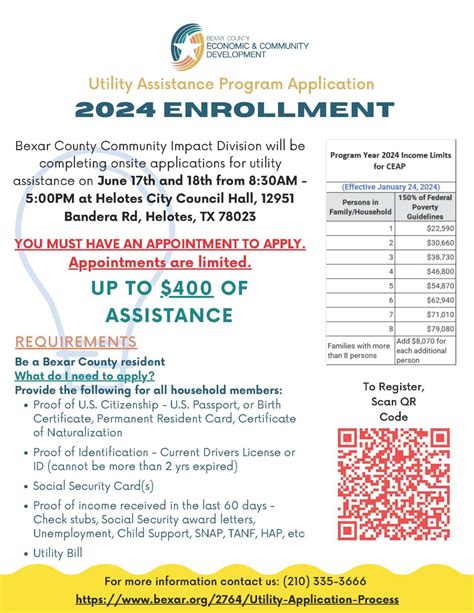 Bexar County Utility Assistance Program Event - City of Helotes