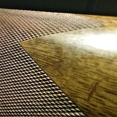 Image result for Checkering Using Checkering Hammers