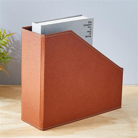 Buy Orion Detroit Faux Leather Magazine Holder from Home Centre at just ...