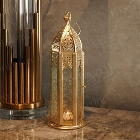 Buy Gleam Aura Morrocan Lantern Online in India - Mypoojabox.in