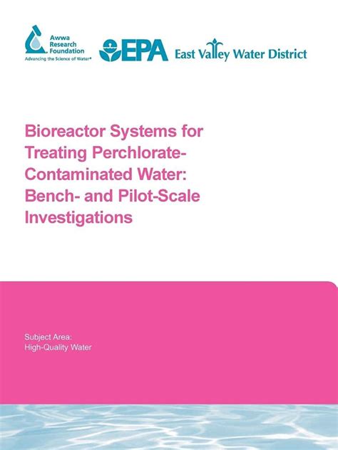 Buy Bioreactor Systems for Treating Perchlorate-Contaminated Water ...