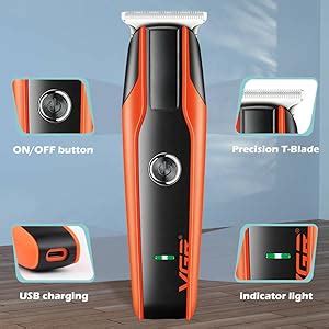 VGR V-999 Professional Rechargeable Cordless Beard Hair Trimmer Kit ...