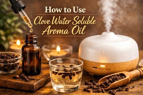 How to Use Clove Water Soluble Aroma Oil - 1ved – 1 Ved