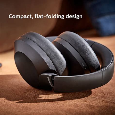 PHILIPS TAPH805BK/10 WIRELESS HEADPHONE WITH TOUCH CONTROL, ACTIVE NOI ...