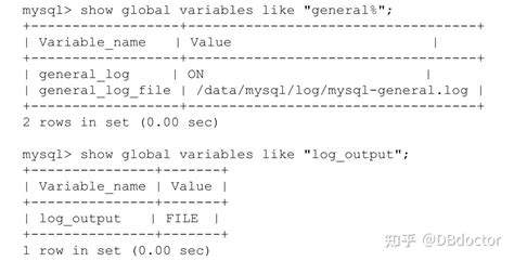 MySQL Log 的图像结果