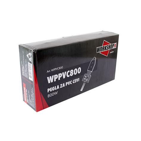 Pegla za PVC cevi 800W WorkshopR WPPVC800 | Volim svoj dom
