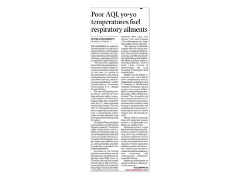 Mumbai’s poor AQI and erratic temperatures fuel respiratory ailments ...