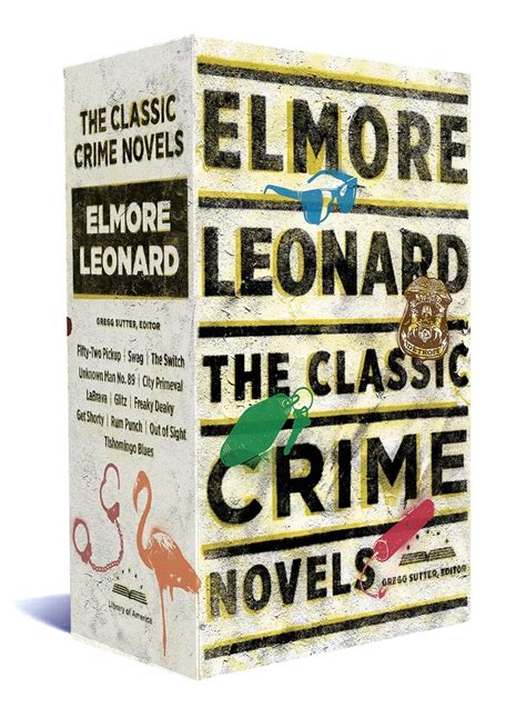 Elmore Leonard: The Classic Crime Novels: A Library of America Boxed ...