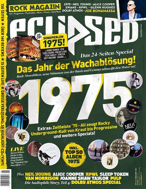 eclipsed-Shop - eclipsed 7-8/25, Nr. 272 (mit Special-CD)