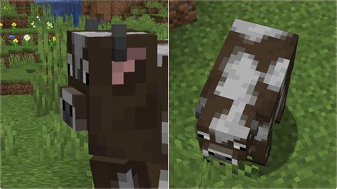 Minecraft cows are getting a makeover in upcoming game drop update