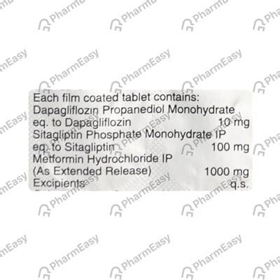 Dapavel Trio 1000mg Strip Of 10 Tablets: Uses, Side Effects, Price ...