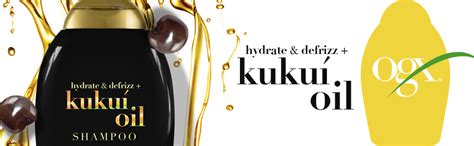 Buy OGX Kukui Oil Shampoo Hydrate Plus Defrizz 13oz (385ml) Online at ...