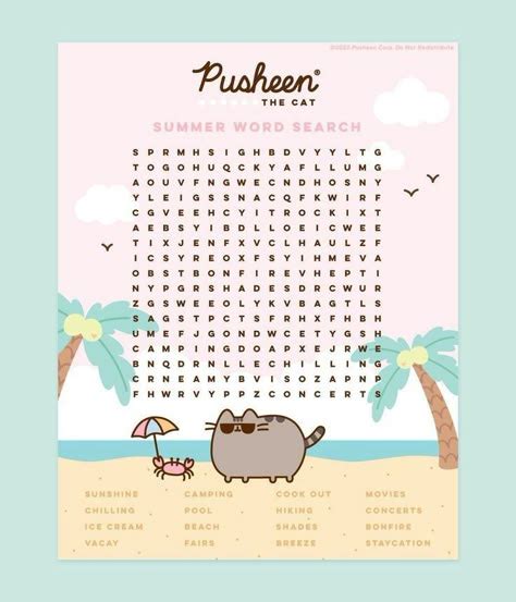Word Search Sanrio