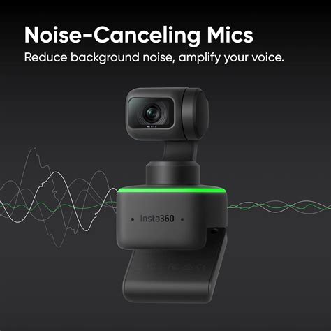 Buy Insta360 Link - PTZ 4K Webcam with 1/2 Sensor, AI Tracking, Gesture ...