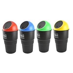 iota Car Dustbin - Portable Automotive Cup Holder Mini Trash Bin Can ...
