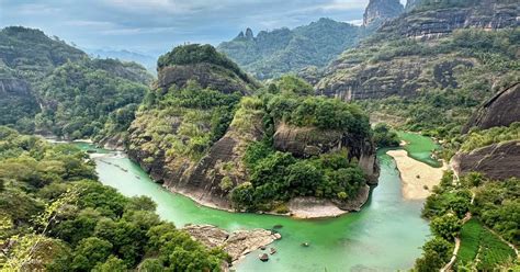 Wuyishan National Forest Park: Nine Bend Stream Bamboo Raft Drift 3 ...