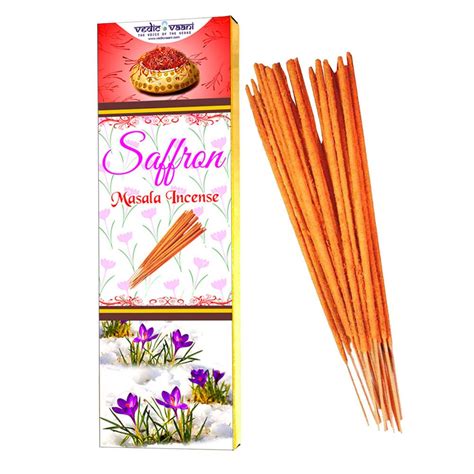 Vedic Vaani Saffron Masala Incense - 100 GMS : Amazon.in: Home & Kitchen