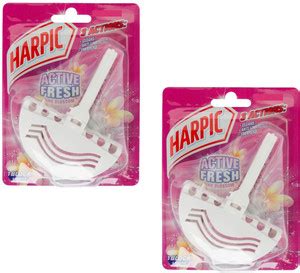 Harpic Active Fresh Pink Blossom Floral Block Toilet Cleaner Price in ...
