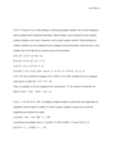 Image result for Complex Numbers Polar Form