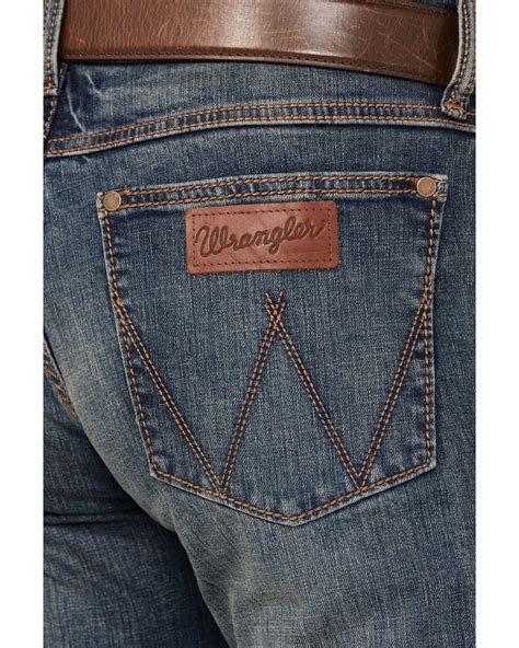 Wrangler Retro Men's Limited Edition Slim Straight Jeans, Denim