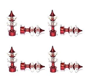 GSB INDIA Red Gold Double Diamond Curtain Brackets | Parda Bracket ...