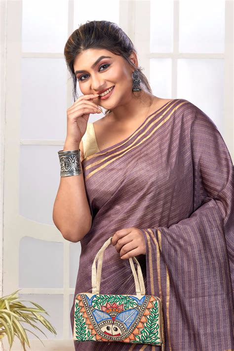 Roopkatha - Buy Exclusive Tussar Muga Silk Saree Online | Linen World