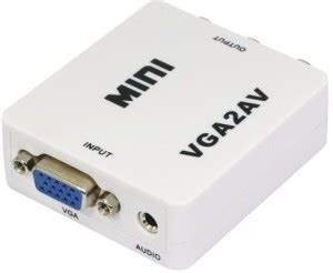Smart Tech Mini VGA To AV Converter Media Streaming Device - Smart Tech ...