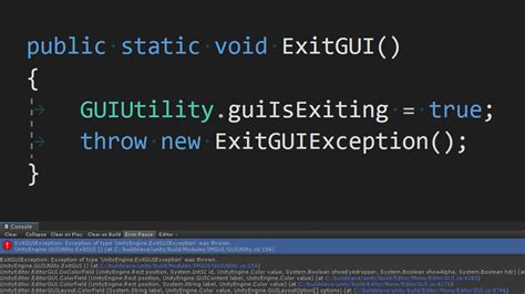 Image result for Unity Exit Button