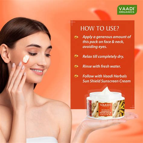 Chandan Kesar Haldi Face Pack (600 gms) – Vaadi Herbals India
