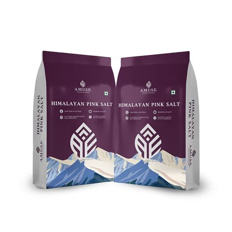 Amuse Himalayan Pink Salt| Pack of 2 Salt-2 Kg | Fresh & Healthy ...