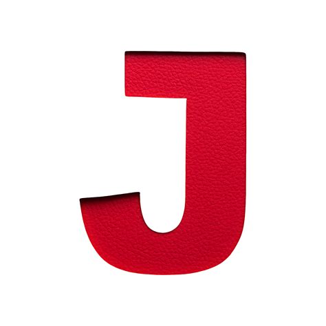 English Letter J Symbol isolated on transparent background 46823808 PNG