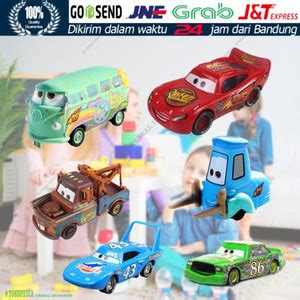 Jual diecast mobil mainan mobilan mobil truk mcqueen disney Pixar cars ...