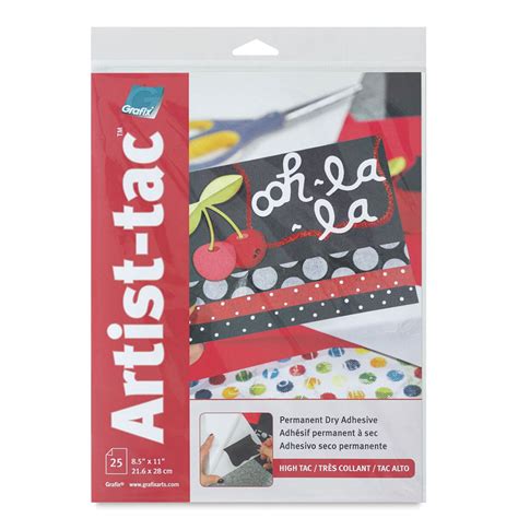 Grafix Artist Tac - 8-1/2" x 11", Pkg of 25 Sheets, Count: 1, Size: 8-1 ...