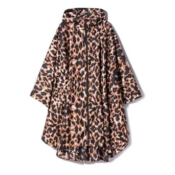 Buy Krespuka Womens Rain Poncho Waterproof Raincoat with Hood Zipper ...