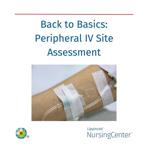 Let’s get Back to Basics! Check out our blog on Peripheral IV Site ...