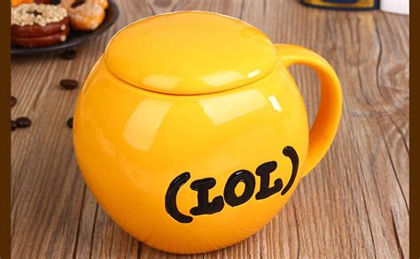 Buy BonZeal Emoji Mug Wink Eye Tongue Birthday Gift Ceramic Coffee Mug ...