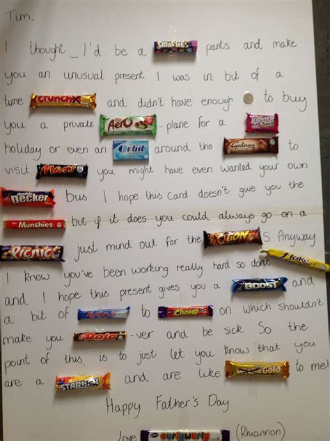 Diy Crafts for Dads Birthday Homemade Gifts | Homemade gifts for dad ...