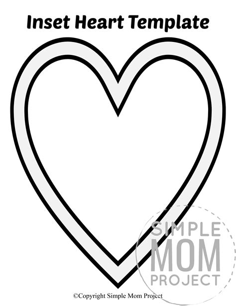 Printable Heart Stencils