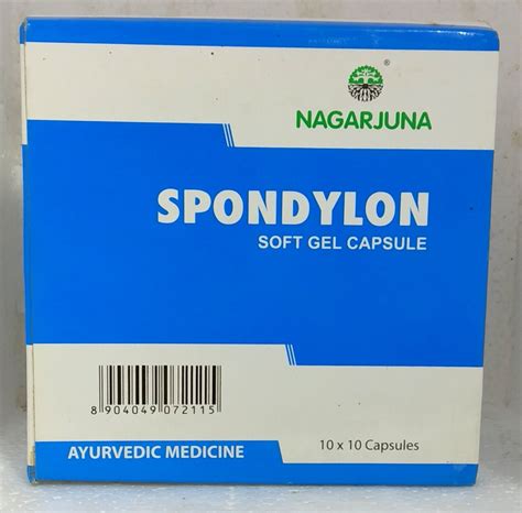 Buy Spondylon 10Capsules Online - Ayush Care