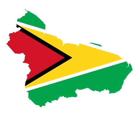 Guyana Flag, Red, Black, Heritage, Green PNG