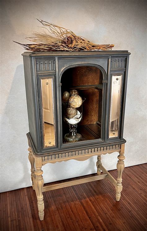 Repurposed Antique Radio Cabinet