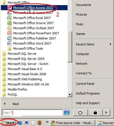 Open Microsoft Access 的图像结果