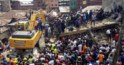 Image result for Lagos High-Rise Collapse