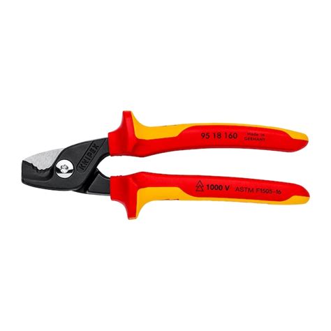 KNIPEX StepCut 6.25-in Cutting Pliers in the Cutting Pliers department ...