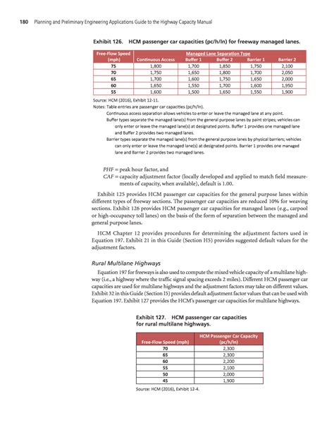 Read "Planning and Preliminary Engineering Applications Guide to the Highway Capacity Manual" at ...