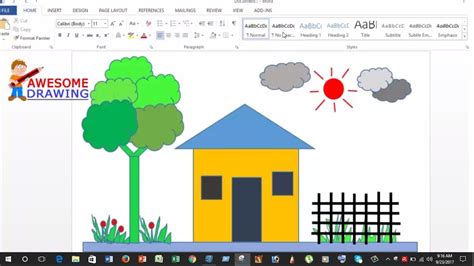 Image result for Word Computer Drawing