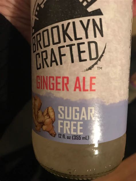 Brooklyn Crafted Low Carb Sugar Free Ginger Ale and Ginger Beer