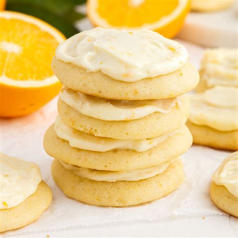 Orange Cookies | Dessert | The Best Blog Recipes